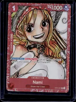 2023 One Piece Premium Card Collection FILM RED Edition Nami #ST01-007 - Image 1