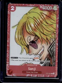 2023 One Piece Premium Card Collection FILM RED Edition Sanji #ST01-004 - Image 1