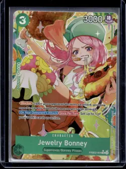 2024 One Piece 500 Years in the Future Jewelry Bonney Alternate Art #OP07-026 - Image 1