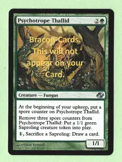 (185) CCG MTG "Planar Chaos" Card UNCOMMON Psychotrope Thallid 137/165 - Image 1