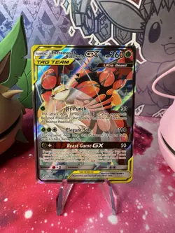 Phermosa & Buzzwole GX 192/214 Unbroken Bonds Full Art Ultra Rare NM - Image 1