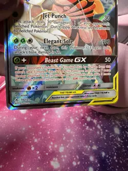 Phermosa & Buzzwole GX 192/214 Unbroken Bonds Full Art Ultra Rare NM - Image 3