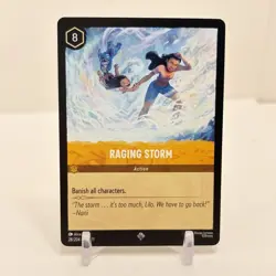 Disney Lorcana Winterspell Raging Storm 28/204 NM - Image 1