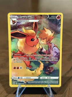 Flareon TG01/TG30 Swsh09: Brilliant Stars Trainer Gallery Holo - Image 1