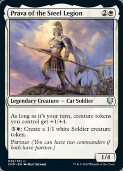 Prava of the Steel Legion - Near Mint MTG Commander Legends - Image 1