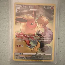 Pokemon Flareon TG01/TG30 Brilliant Stars Ultra Rare Holo 110HP 100 Attack - Image 1