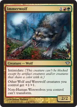 Immerwolf - Light Play MTG Dark Ascension - Image 1
