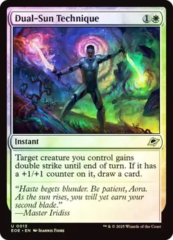 Foil Dual-Sun Technique [Edge of Eternities] MTG - Image 1
