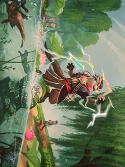 GENCON gen Con 2024 Exclusive Promo Mtg Magic The Gathering Bloomburrow Game Mat - Image 2