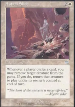 Astral Slide - Medium Play MTG Onslaught - Image 1