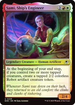 Foil Sami, Ship's Engineer [Edge of Eternities] MTG - Image 1