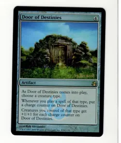 Door of Destinies Morningtide Promo 2008. NM. Foil. MTG. Magic the Gathering - Image 1