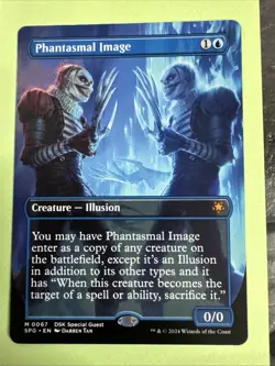 2024 MTG Magic The Gathering SPG Special Guests Borderless #67 Phantasmal Image - Image 1