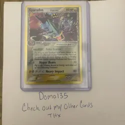 Pokemon Gyarados Delta Species Reverse Holo Card 8/110 From Holon Phantoms - Image 1