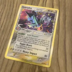 Pokemon Gyarados Delta Species Reverse Holo Card 8/110 From Holon Phantoms - Image 3