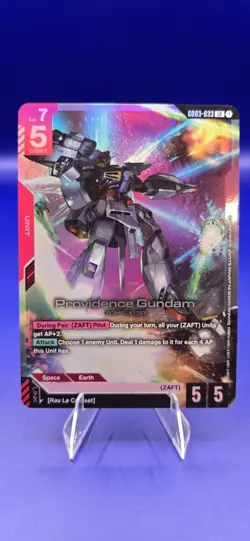 Providence Gundam (GD03-033) [Foil] (NM) - Gundam Card Game - Steel Requiem - Image 1
