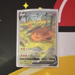Pokemon Charizard V SWSH260 Alternative Art Promo Holo Sword & Shield Card - Image 1