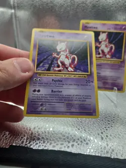 2x Mewtwo 51/108 LP Non-Holo Rare XY Evolutions 2016 Pokemon Card Evolutions - Image 2