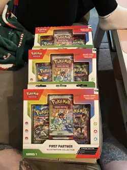 Pokemon TCG First Partner Illustration Collection Series 1 Sealed Box New - Image 1