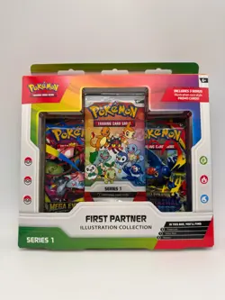 Pokemon TCG: First Partner Illustration Collection Box | SEALED✅ - Image 1