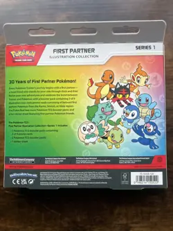 Pokemon TCG First Partner Series 1 Illustration Collection Sealed Box - Image 2