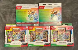 5x Pokemon First Partner Illustration Collection Box Sealed Lot - Brand New - Image 2