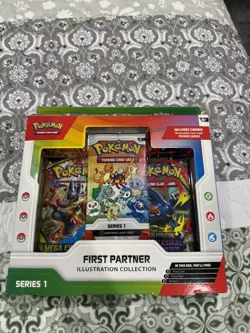 First Partner Illustration Collection Box Series 1 - Pokemon TCG - Sealed - Image 1