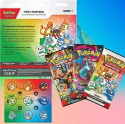 Pokemon First Partner Illustration Collection Box Sealed Case Of 6 - Image 4