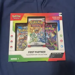 (3x) Pokemon TCG First Partner Illustration Collection Box SEALED - Image 2