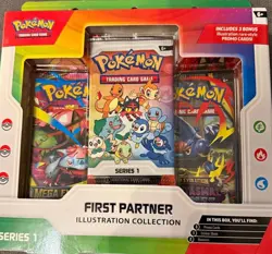 Pokemon First Partner Illustration Collection Box New & Sealed - Image 1