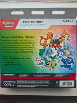 Pokemon First Partner Illustration Collection Box (Series 1) New & Sealed - Image 2