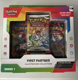 Pokemon First Partner Illustration Collection Box New & Sealed - Image 1