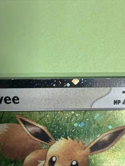EEVEE 133/165 Pokemon TCG Holiday Calendar 2025 Festive Stamp Promo Card Sealed - Image 3