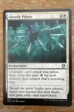 Ghostly Prison Commander: Phyrexia: All Will Be One Regular - Image 1