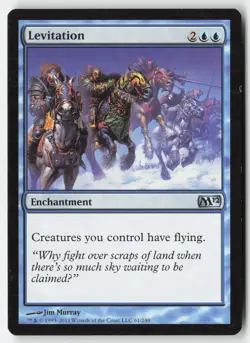 MTG - Levitation #61 - Regular - M12 Magic 2012 - Image 1