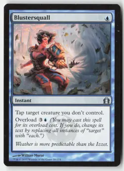 MTG - Blustersquall #30 - Regular - RTR Return to Ravnica - Image 1