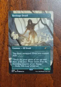 Heritage Druid x1 MTG 30th Anniversary Secret Lair Magic Near Mint NM English - Image 1