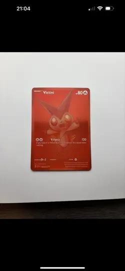 Pokemon Victini English Black Bolt White Flare 172/086 - Image 1