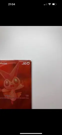 Pokemon Victini English Black Bolt White Flare 172/086 - Image 2