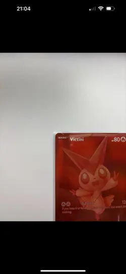 Pokemon Victini English Black Bolt White Flare 172/086 - Image 5