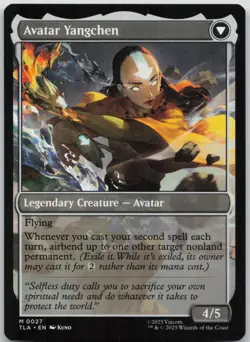 The Legend of Yangchen Avatar: The Last Airbender 27 NM M - Image 2