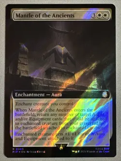 MTG / Mantle of the Ancients / PIP / #980 / SURGE FOIL (Extended Art) Rare / NM - Image 1