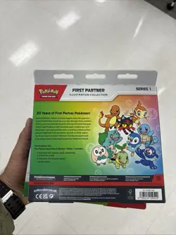 Pokemon TCG First Partner Illustration Collection Sealed Box In Hand - Image 2
