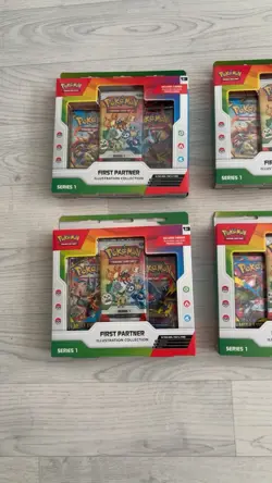 Pokemon TCG First Partner Illustration Collection Box New Sealed - Image 3