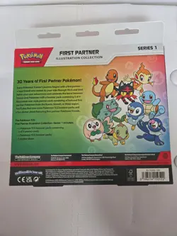 Pokemon TCG First Partner Illustration Collection Box Sealed New - Image 2