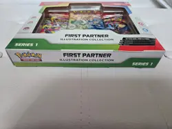 Pokemon TCG First Partner Illustration Collection Box Sealed New - Image 4