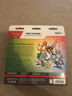 Pokemon TCG First Partner Illustration Collection Series 1 Sealed Box - Image 2