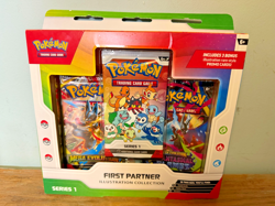 POKEMON 1st Series First Partner Illustration Collection Box 2026 Sealed NEW. - Image 1