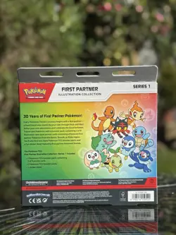 Pokemon TCG First Partner Illustration Series 1 Collection Box Factory Sealed - Image 2