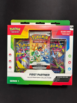 Pokemon First Partner Illustration Collection Series 1 Sealed Box - Image 1